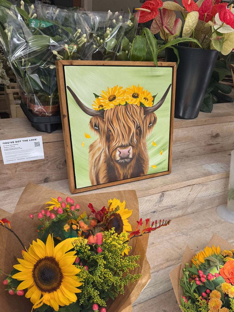 The Stunt Artists Collaborate with Hereford Flower Market