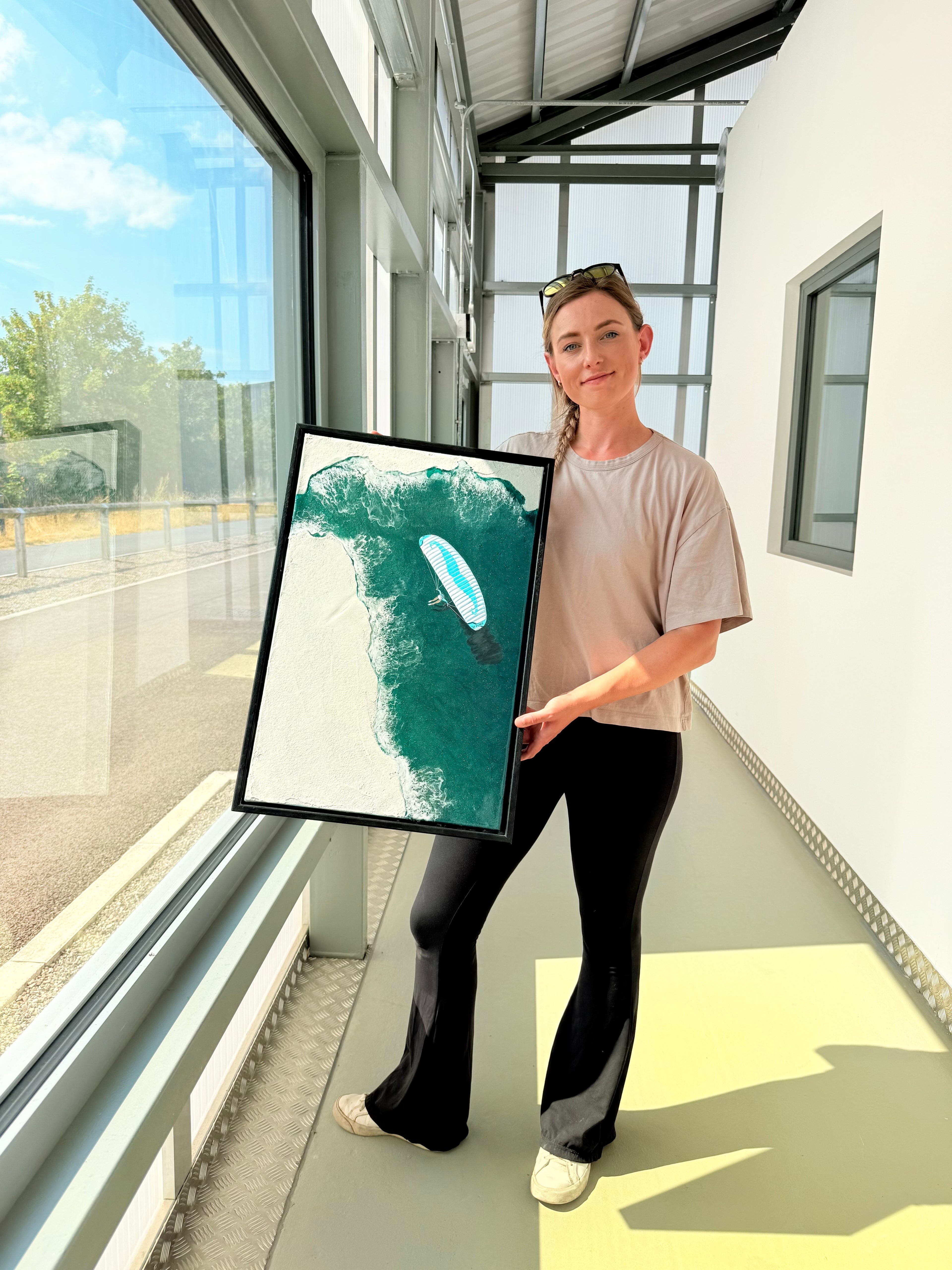 'Parakite Perspective' Original Resin Artwork