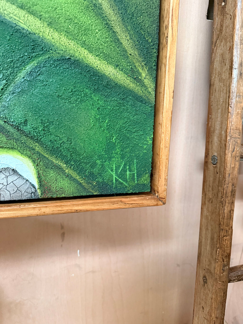 ‘Spitfire Perspective’ Original Jurassic Coast Resin Artwork