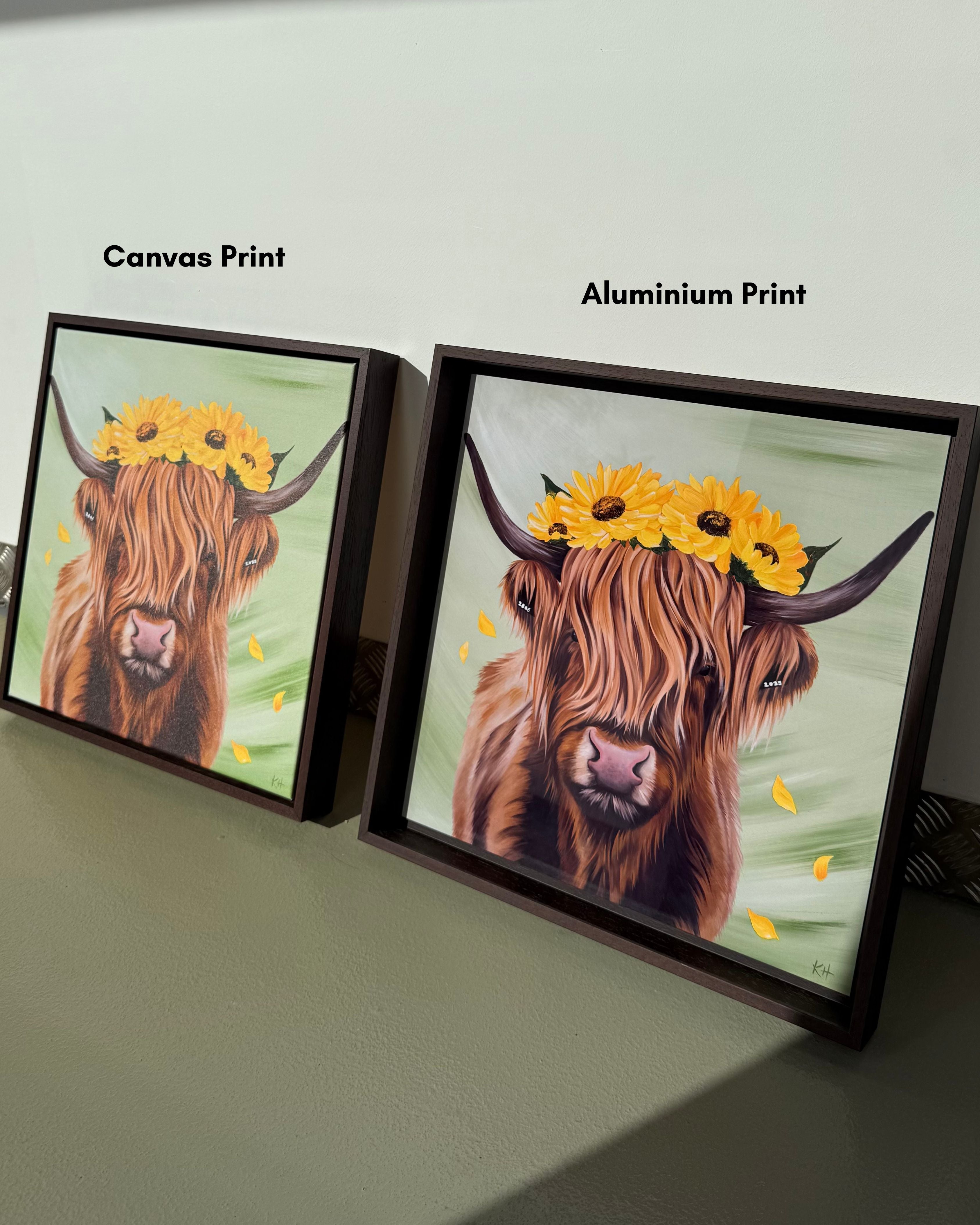 'You've Got the Love' Limited Edition Framed Highland Cow Print