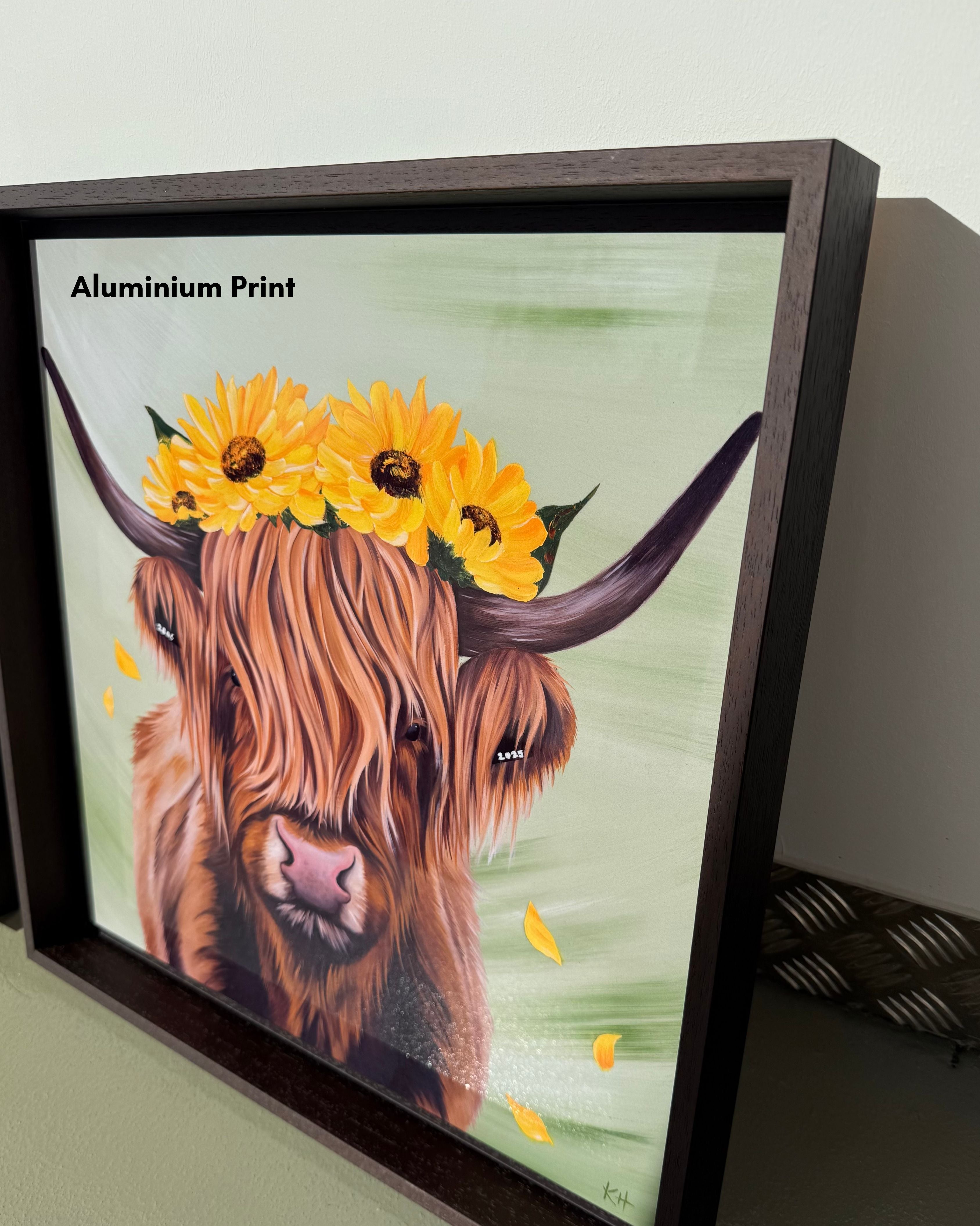 'You've Got the Love' Limited Edition Framed Highland Cow Print