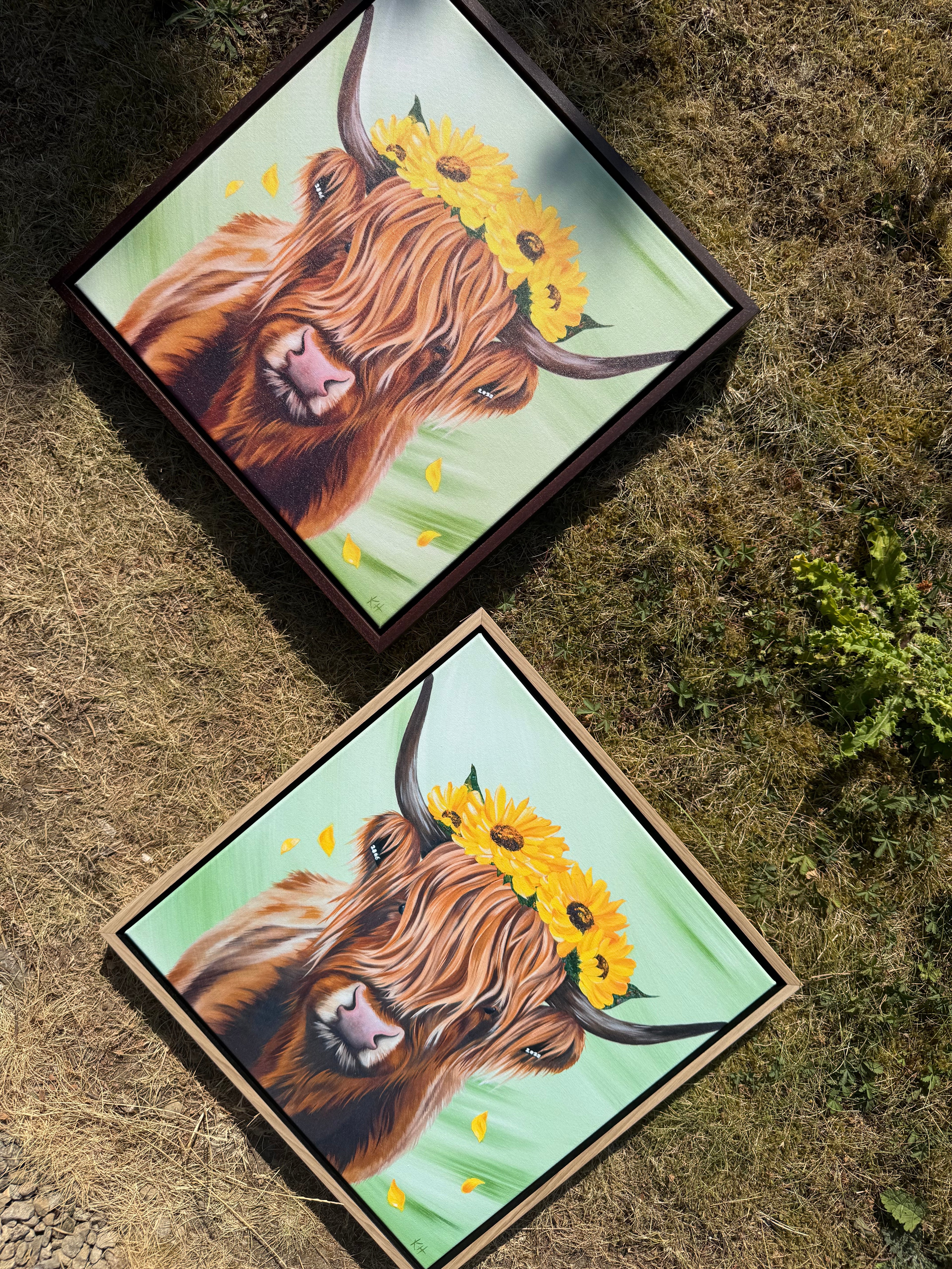 'You've Got the Love' Limited Edition Highland Cow Print