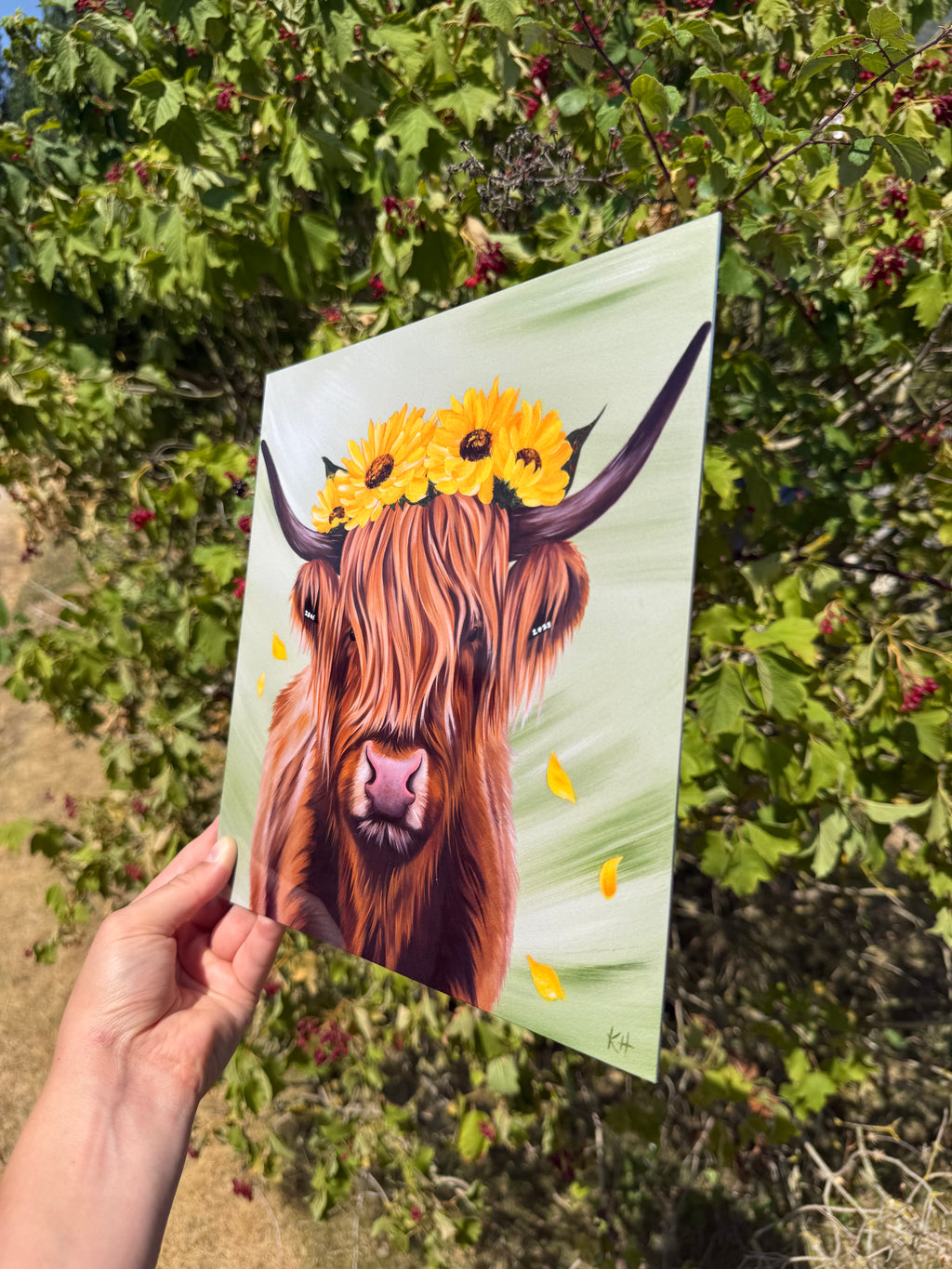 'You've Got the Love' Limited Edition Highland Cow Print