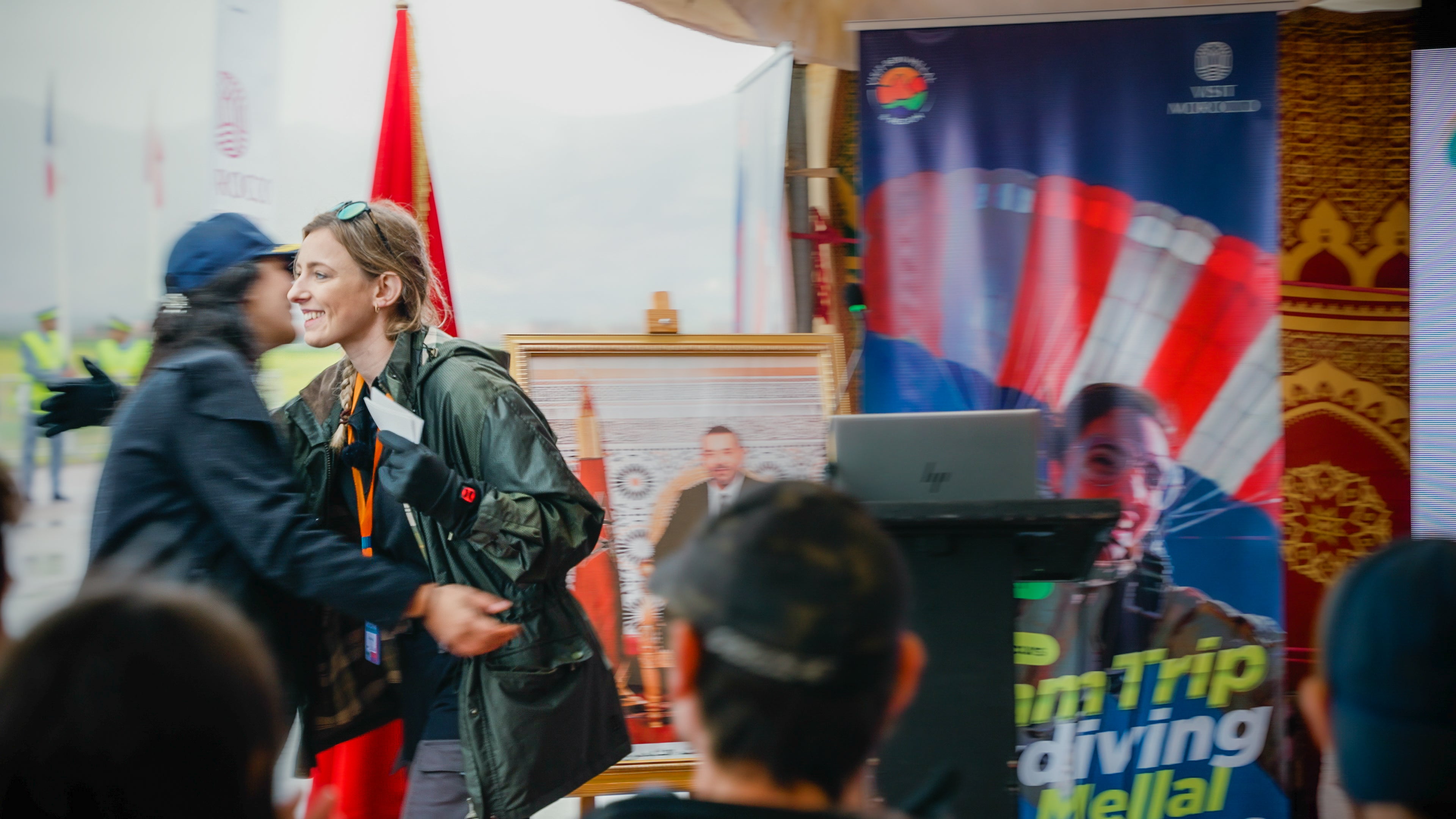 Katie Speaks on Skydive Adventure tourism in Beni Mellal, Morocco