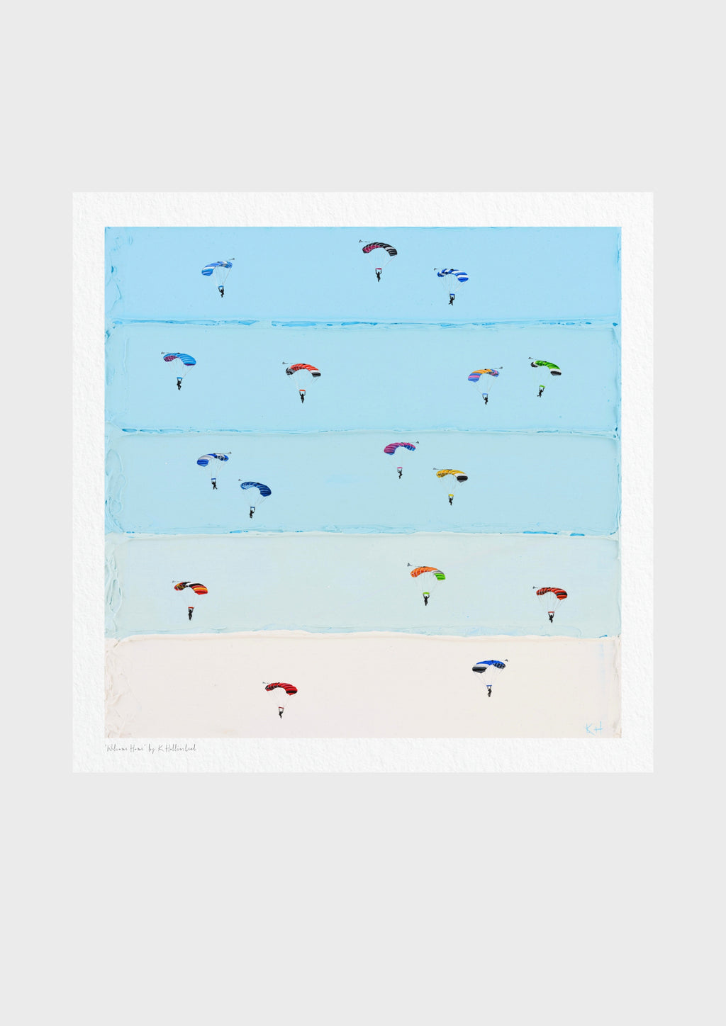 Skydive Art Print Gift
