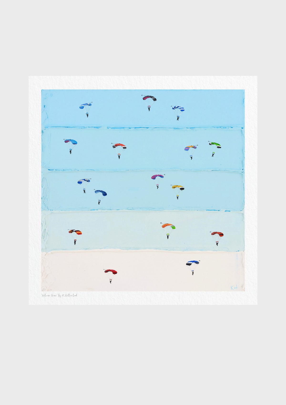 Skydive Art Print Gift